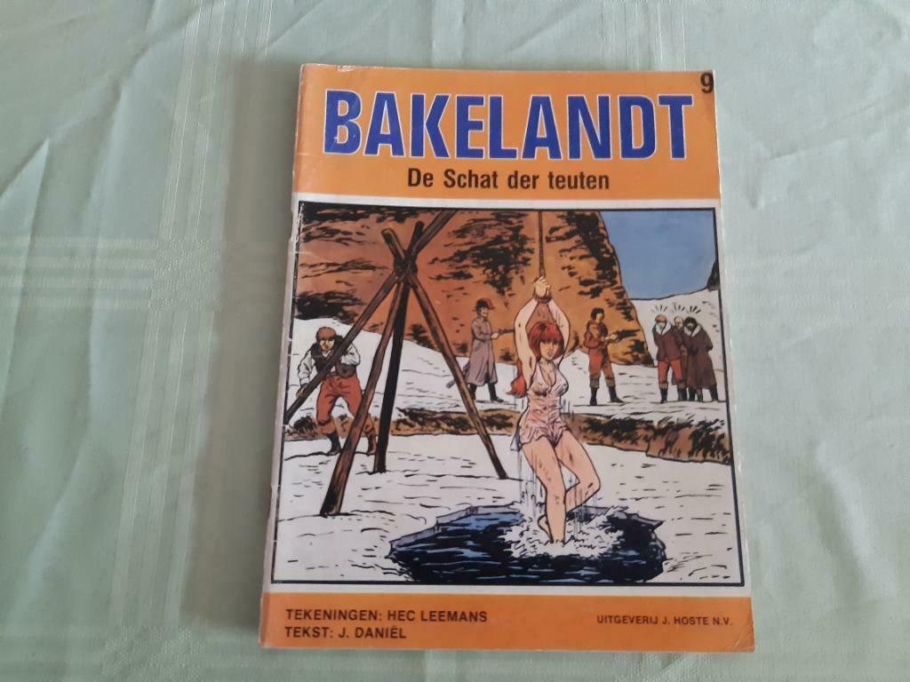 Bakelandt.9.De schat der teuten., Boeken, Eén stripboek, Ophalen of Verzenden, Gelezen