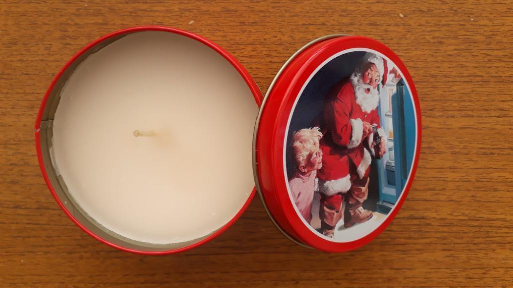 bougie Coca Cola Noël, Envoi, Comme neuf