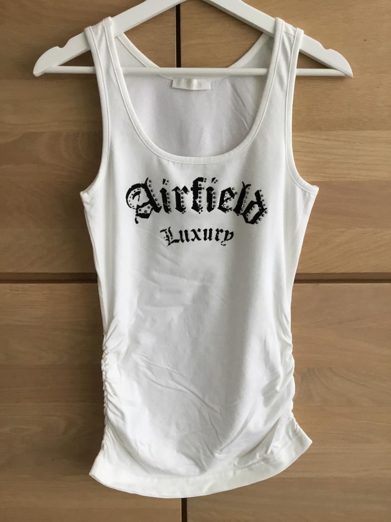 Lang topje AIRFIELD, Kleding | Dames, Wit, Ophalen of Verzenden, Zo goed als nieuw, Airfield