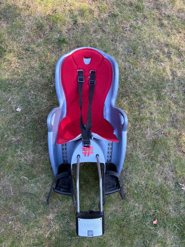 Siège enfant pour vélo, Repose-pieds, Enlèvement, Utilisé, Hamax