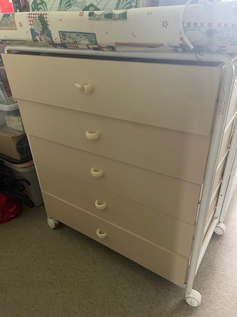 Baby verzorgingstafel / pampertafel / babykast, Kinderen en Baby's, Ophalen, Kast