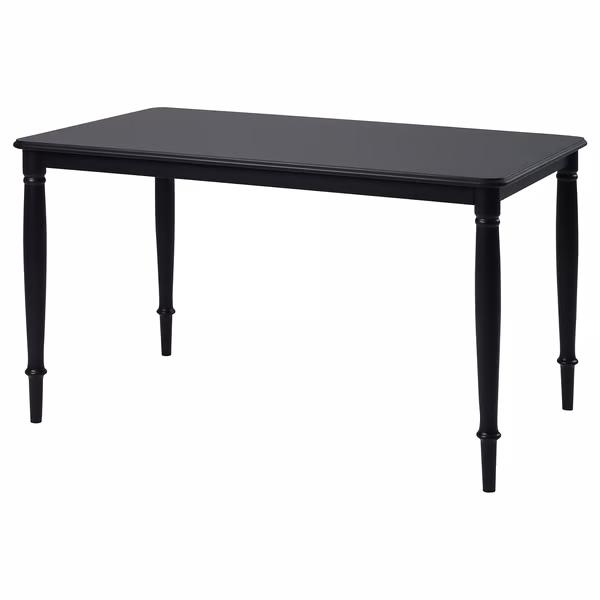 IKEA DANDERYD Eettafel, zwart, 130x80 cm, Ophalen of Verzenden, Nieuw