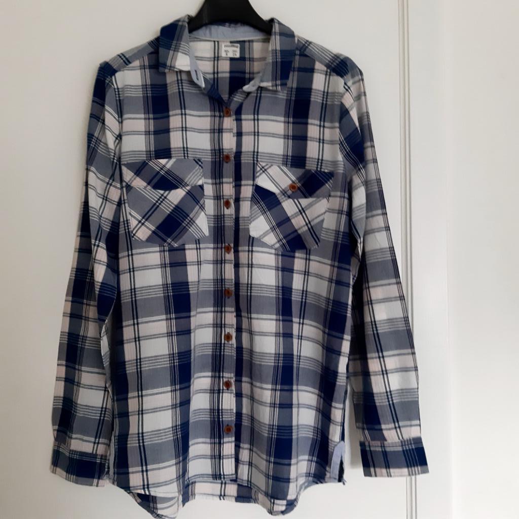 Blouse, Blauw, Ophalen of Verzenden, Gedragen, Maat 36 (S)