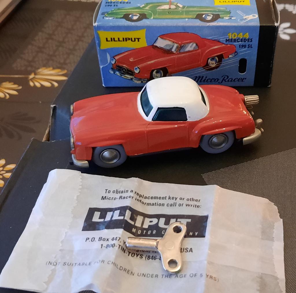 Clockwork (ex Schuco) Nutz Lilliput Micro Racer # 1044 Merce, Ophalen of Verzenden, Nieuw, Auto, Schuco