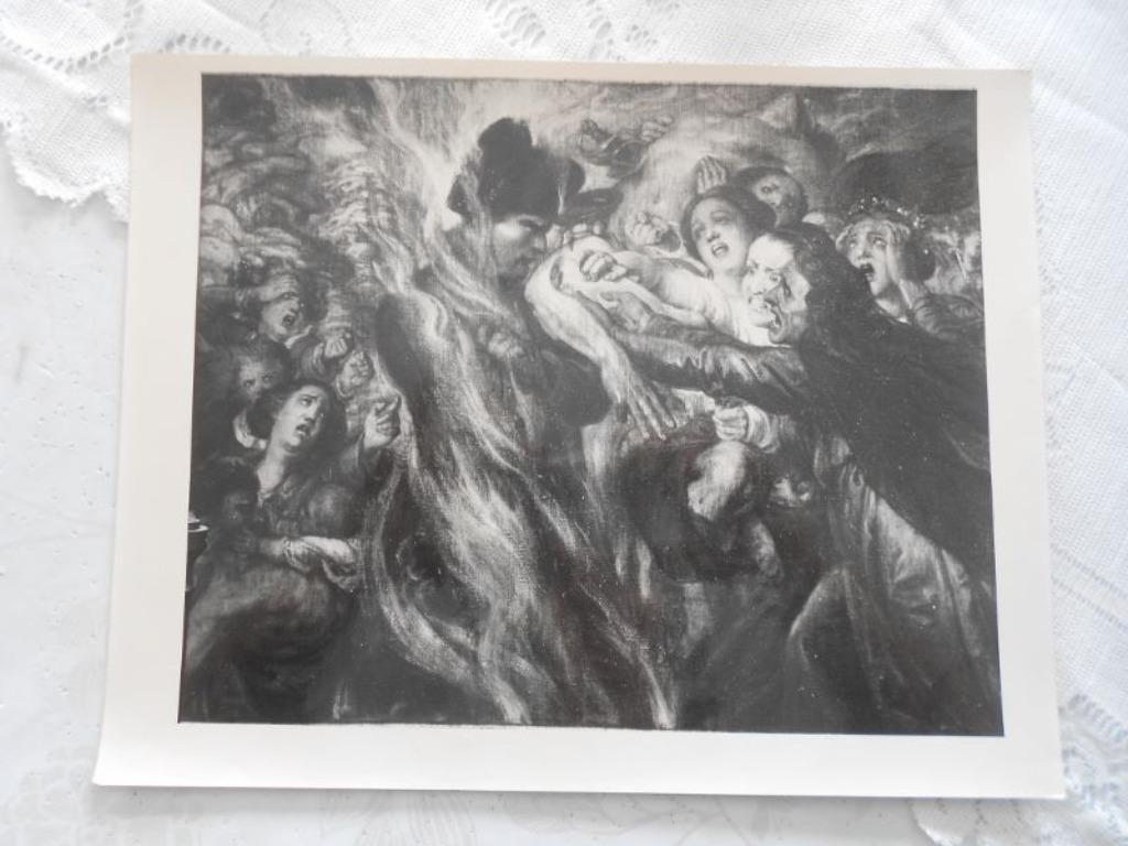 Reproductie van een schilderij van Antoine Wiertz, Ophalen of Verzenden