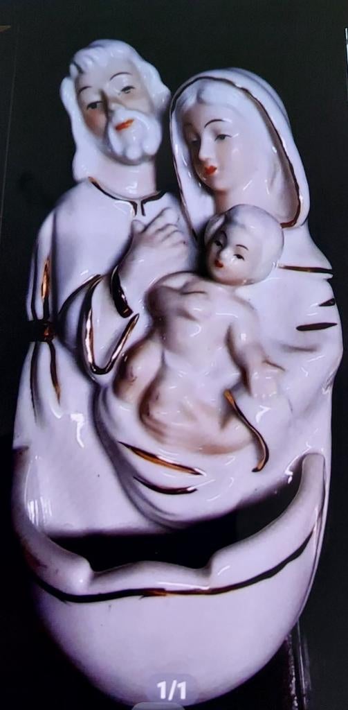 Très beau benitier porcelaine 17cm neuf, Enlèvement ou Envoi