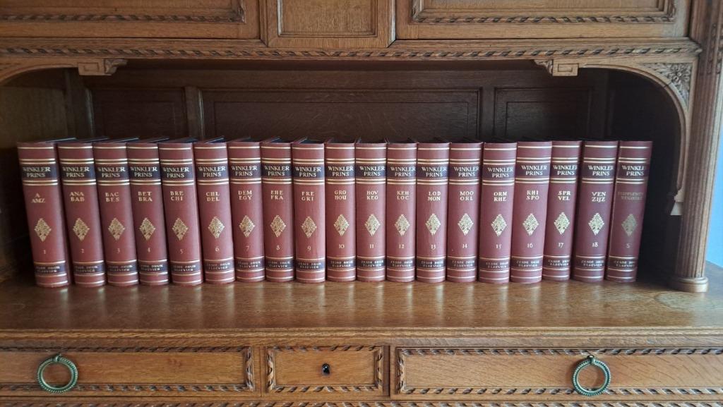 Winkler Prins Encyclopedie, zesde druk, Série complète, Diverse auteurs, Enlèvement, Général