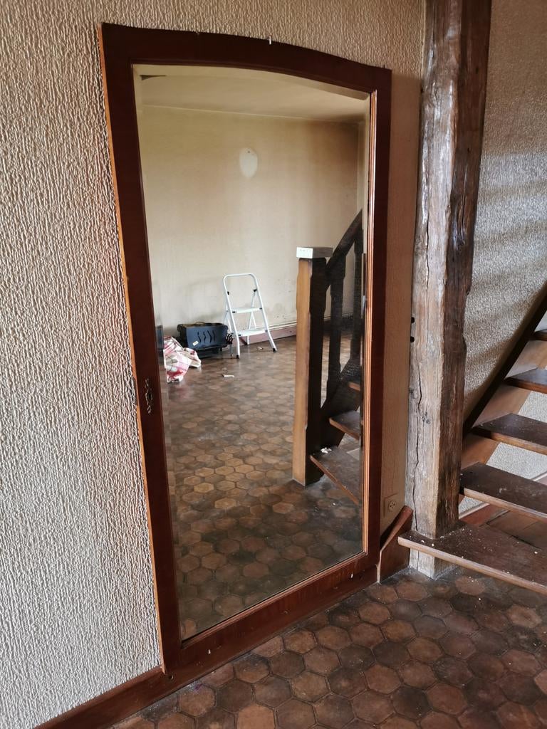 Grand miroir de 173 x 91,5 cm, Enlèvement