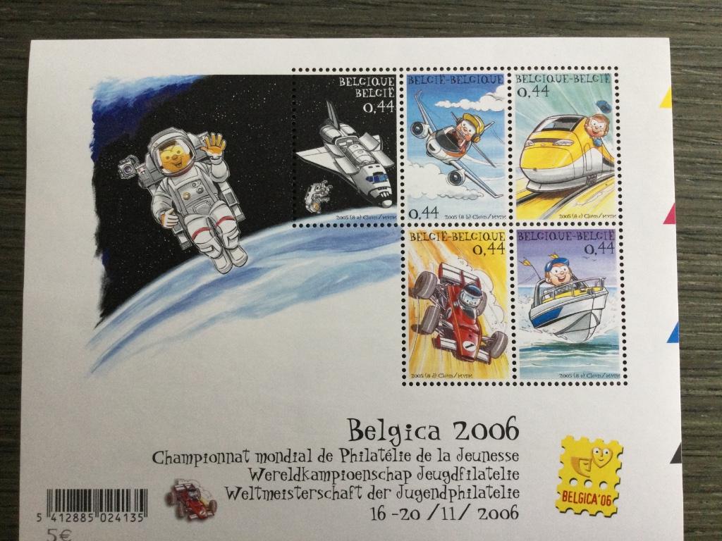 België / Belgique BL120 3368/3372 Belgica 2006, Timbres & Monnaies, Sans timbre, Non oblitéré, Timbre-poste, Envoi