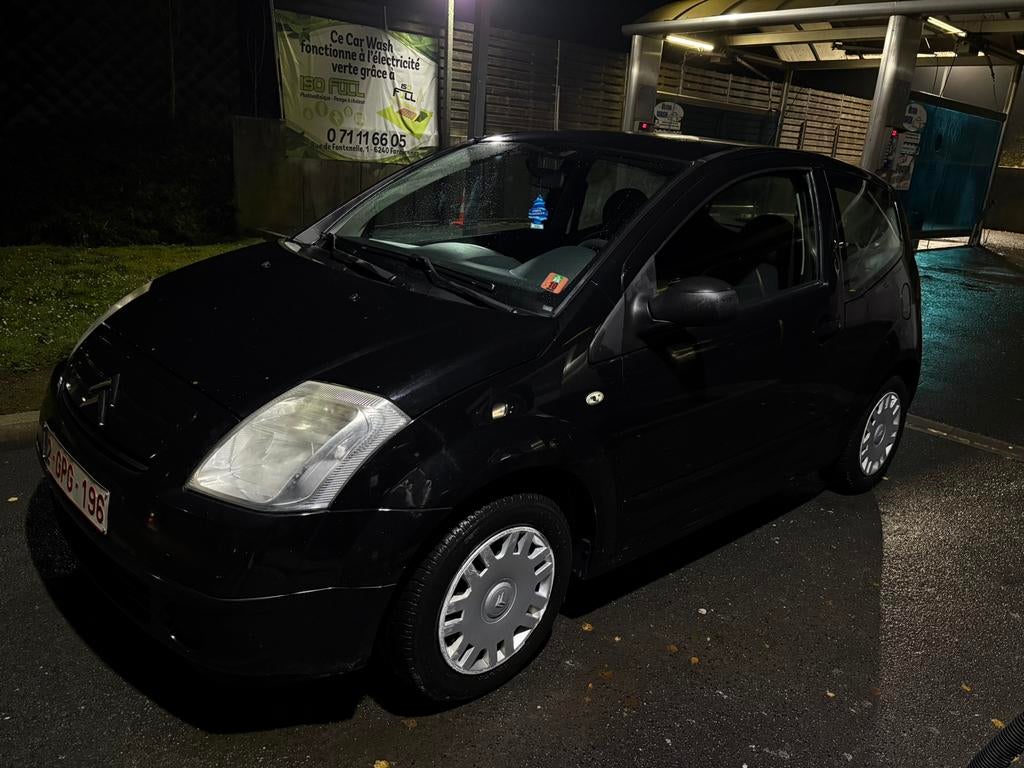 Citroen c2, Auto's, Citroën, Particulier, C2, Benzine, 3 deurs, Handgeschakeld, Zwart, Blauw, Ophalen