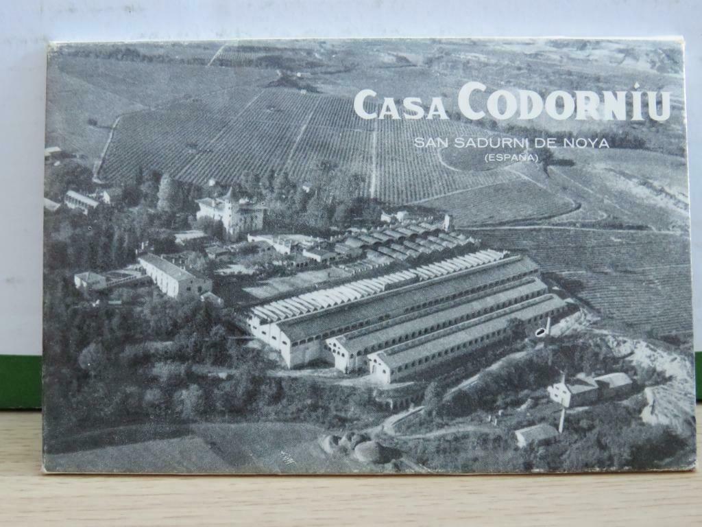 mapje briefkaarten Casa Codorniu, Verzamelen, Ophalen of Verzenden, 1960 tot 1980, Ongelopen, Spanje
