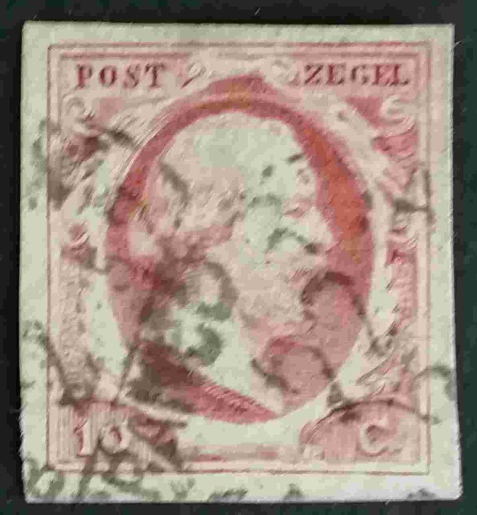 NEDERLAND - nr. 2e plaat III, Envoi, Jusqu'à 1940, Affranchi