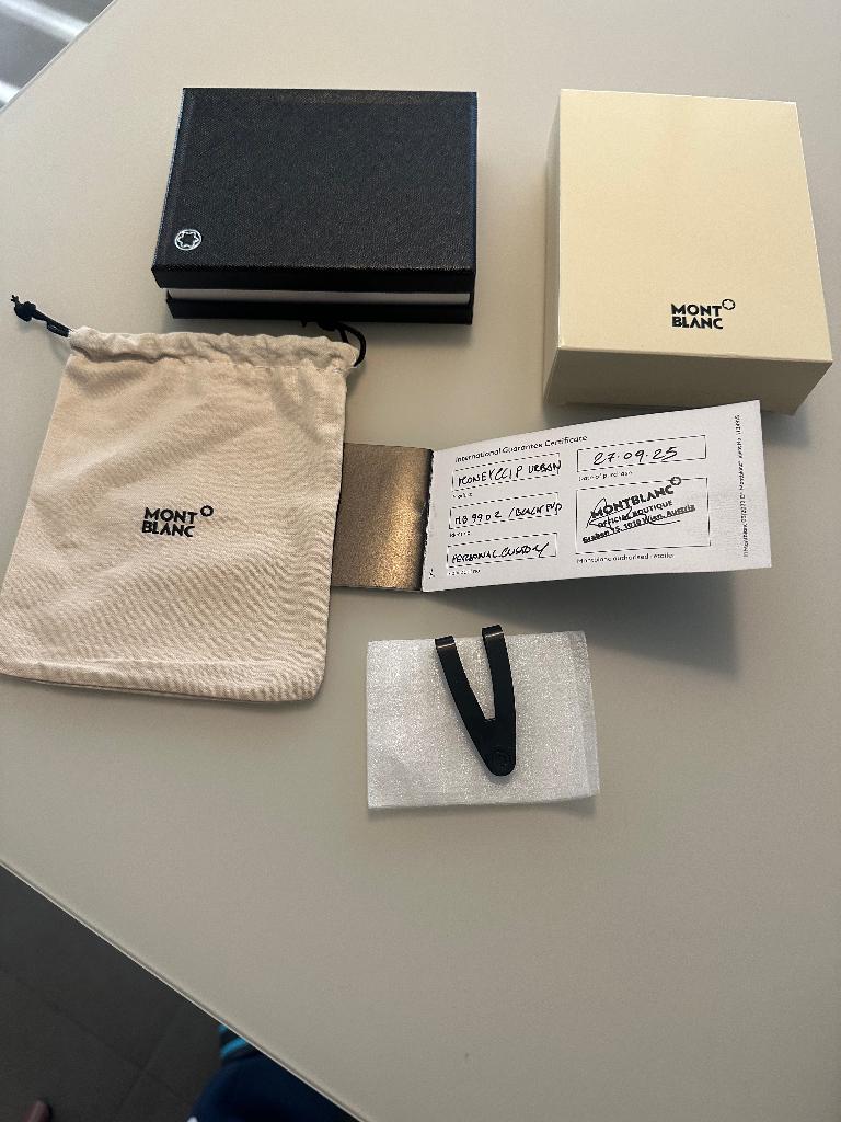 Montblanc moneyclip, Ophalen, Nieuw
