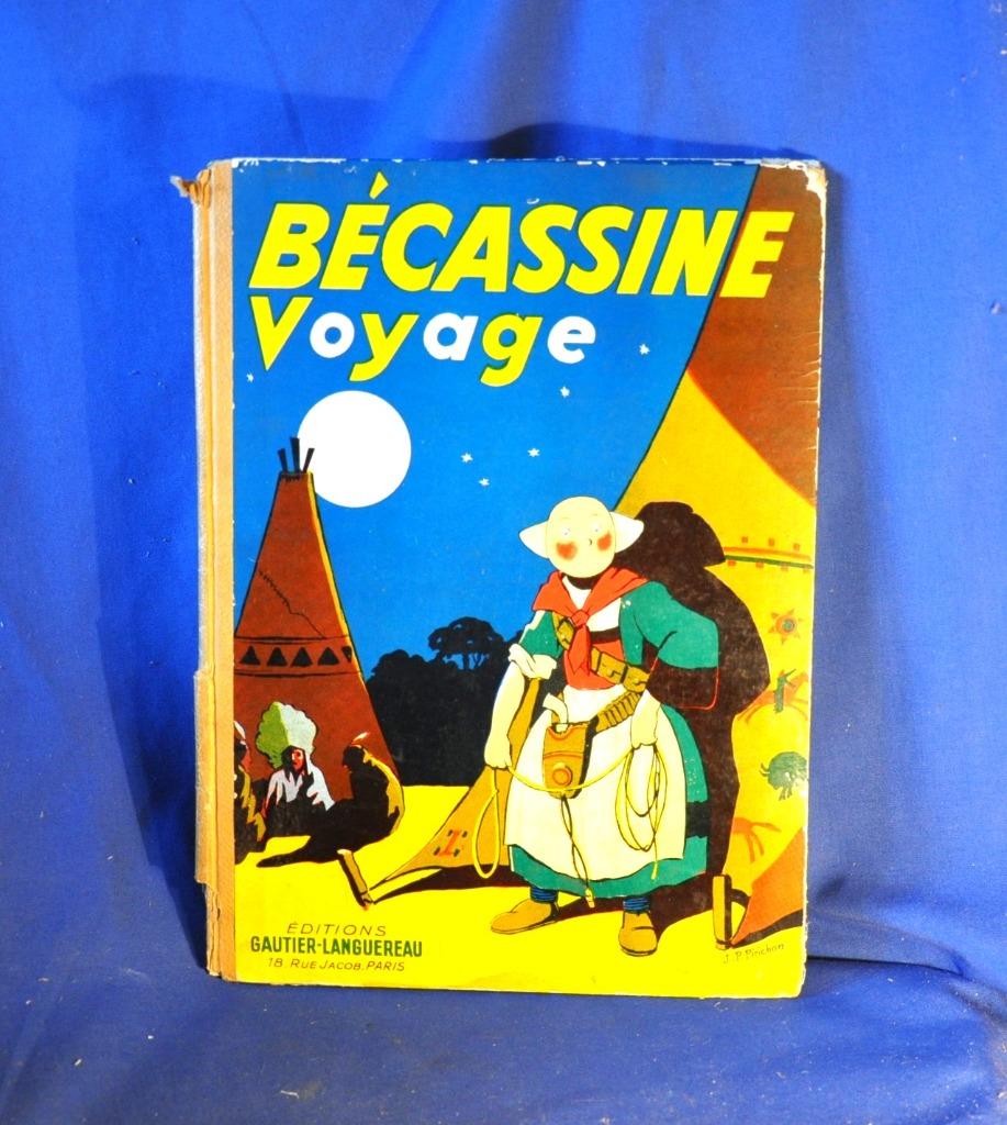 livre bd bécassine voyage (x2040), Enlèvement ou Envoi, Une BD, J P Pinchon, Utilisé