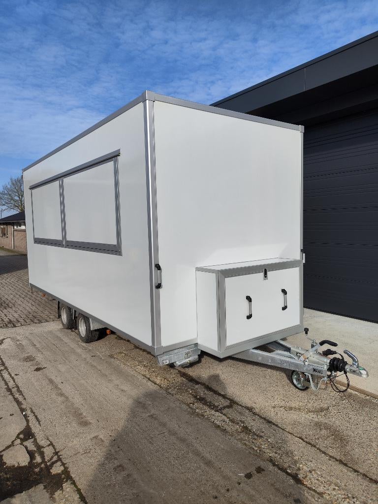 Verkoopwagen Snackwagen Food Truck Premium op voorraad, Enlèvement