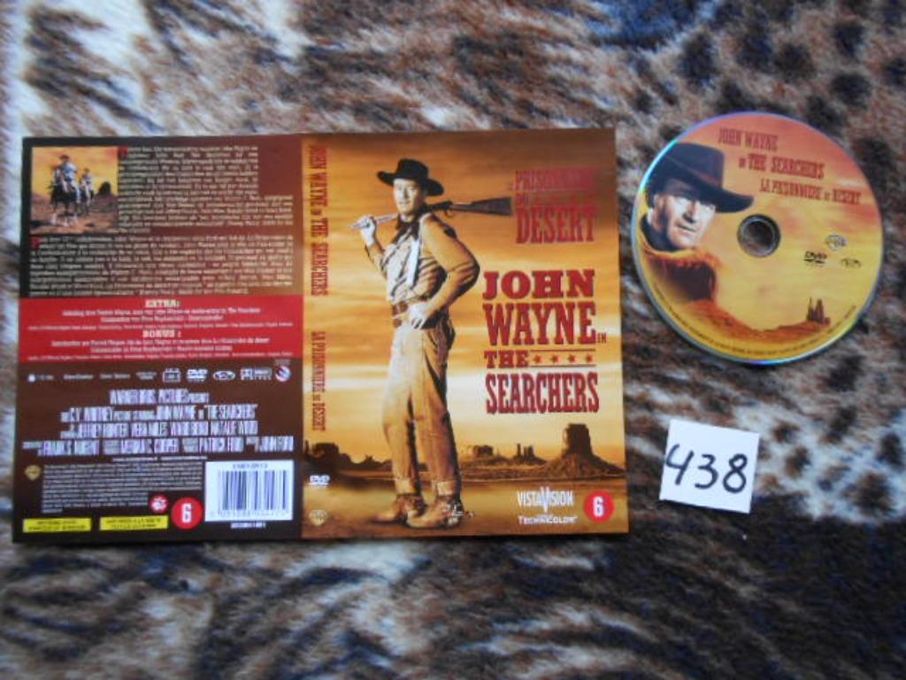 DVD flim speelfilm John Wayne the searchers Western, Cd's en Dvd's, 1960 tot 1980, Gebruikt, Ophalen of Verzenden, Vanaf 6 jaar