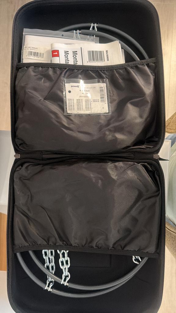 Sneeuwketting pewag, Enlèvement, Neuf