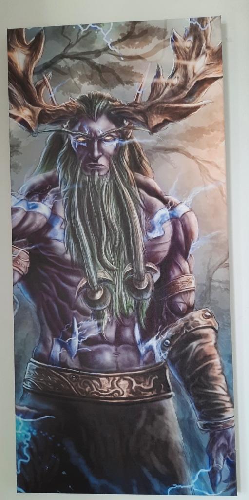 World of Warcraft Art, Neuf, Rectangulaire vertical, Enlèvement, Cinéma et TV