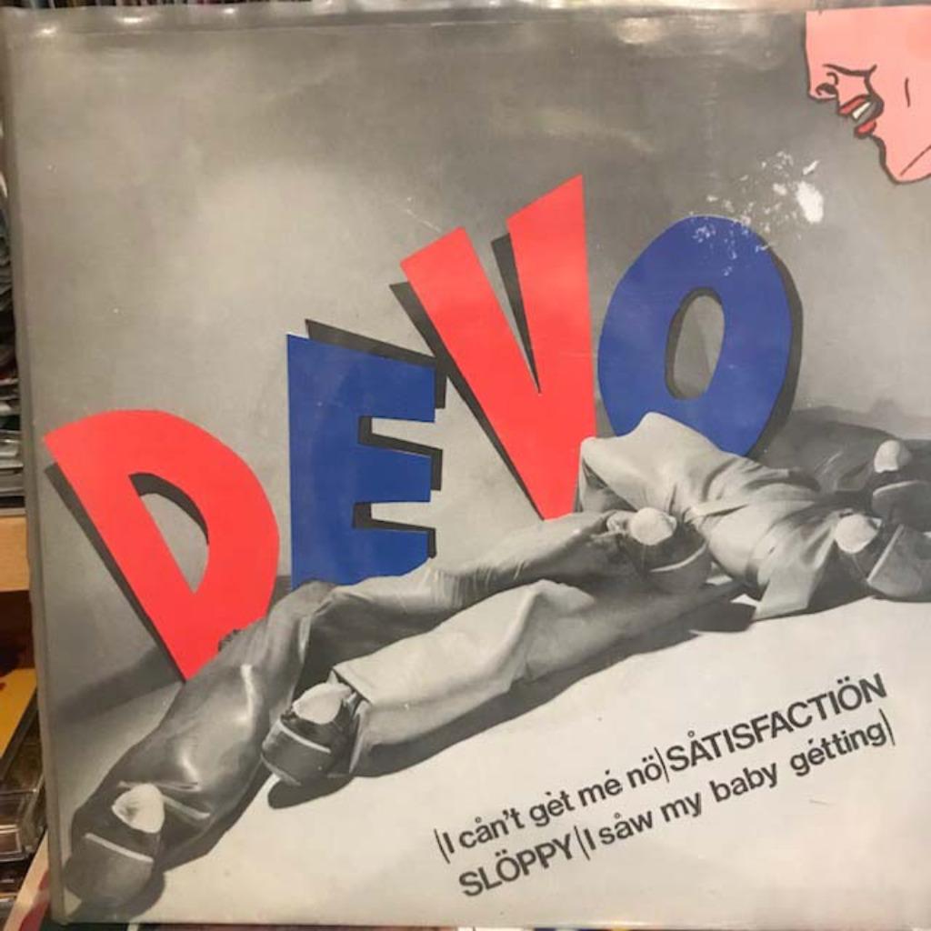 DEVO - SATISFACTION  7" SINGLE, Gebruikt, 7 inch, Single, Ophalen of Verzenden