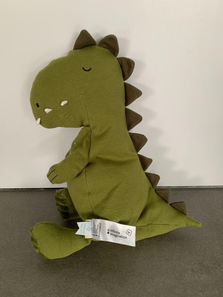 ♫ Knuffel Dino / Dinosaurus Mr. Dino van Trixie, Kinderen en Baby's, Speelgoed | Knuffels en Pluche, Nieuw, Overige typen, Ophalen of Verzenden