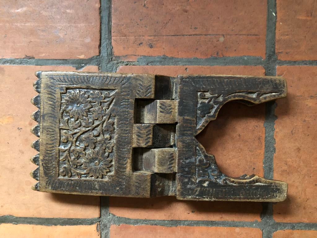 Antieke boekenstandaard rehal, Antiek en Kunst, Ophalen