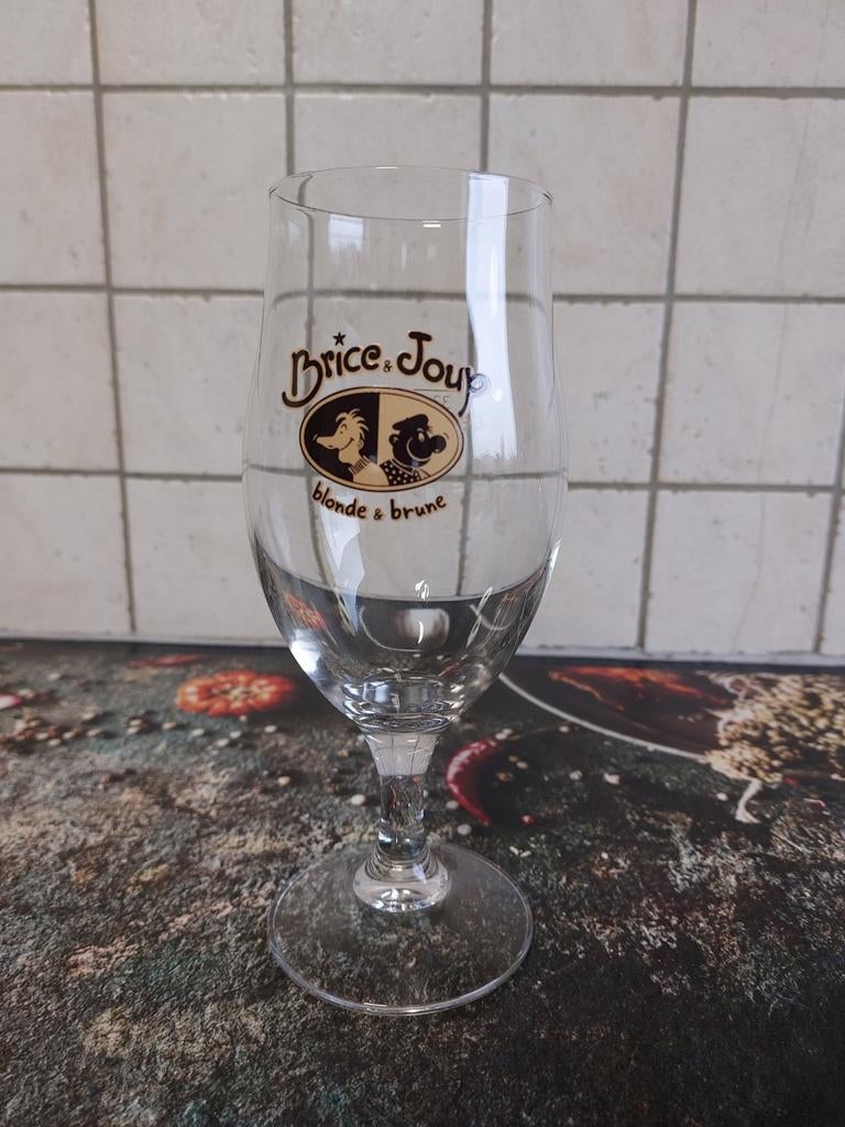 Verre à bière Brice&joup, Enlèvement ou Envoi, Comme neuf, Verre à bière
