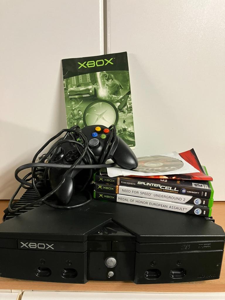 X - box, Consoles de jeu & Jeux vidéo, Consoles de jeu | Xbox Original, Enlèvement, Avec jeux