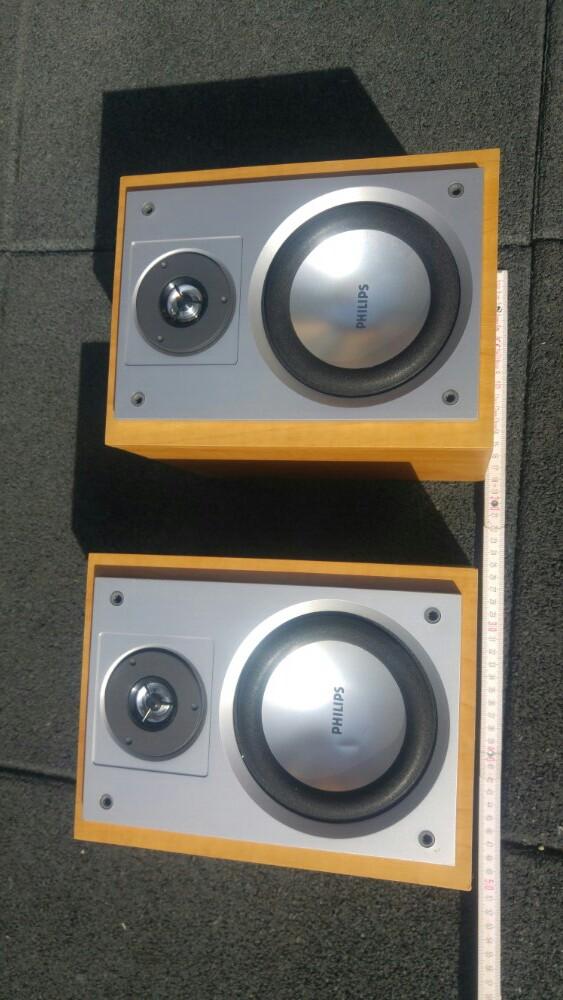 Enceinte baffles haut parleur philips  FWB MC50/00 6ohm, Enlèvement ou Envoi, Comme neuf, Philips