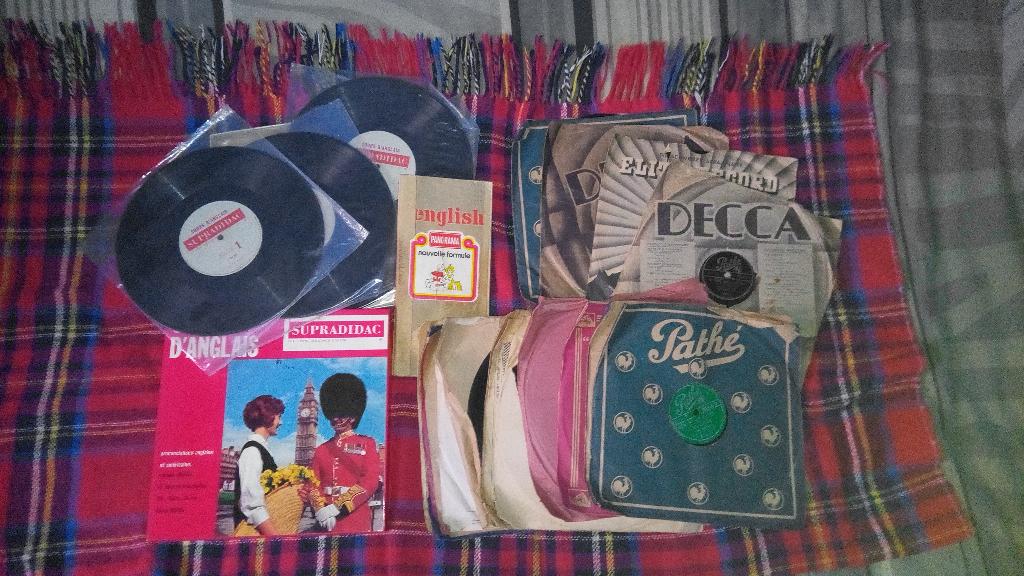 33 et 78 tours disque vinyl vintage musique, Envoi, Utilisé, Autres formats, Autres genres