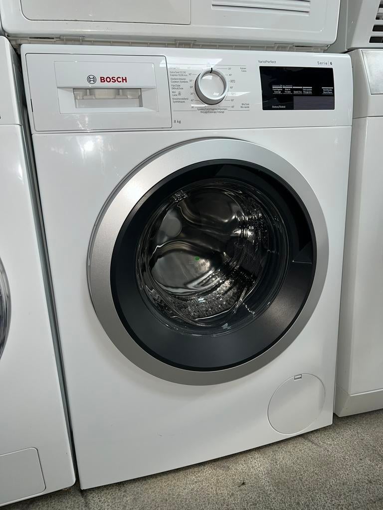 ✅ Bosch Serie 6 wasmachine 8kg A+++ MET GARANTIE, Elektronische apparatuur, Wasmachines, Ophalen of Verzenden, Zo goed als nieuw
