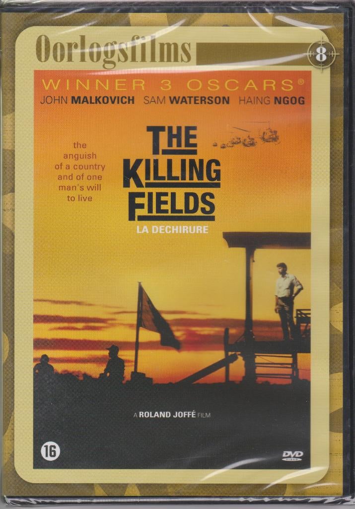 DVD - THE KILLING FIELDS, Vanaf 16 jaar, Ophalen of Verzenden, Nieuw in verpakking, Oorlog of Misdaad
