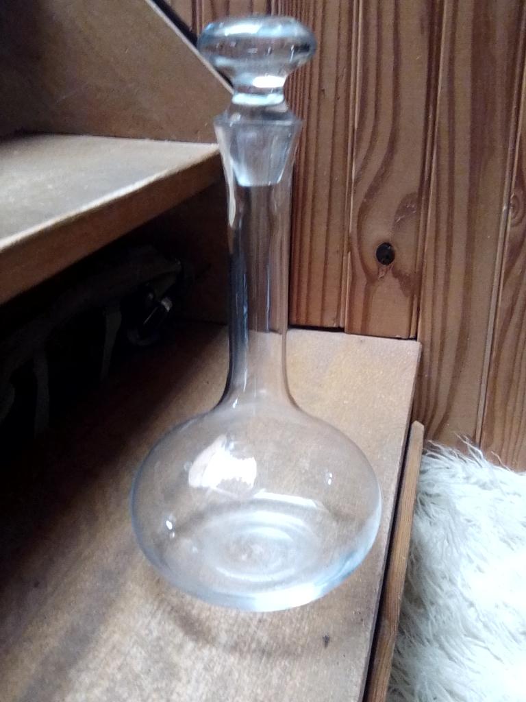 Carafe à vin en verre, Ophalen of Verzenden