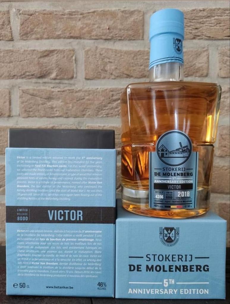 Gouden Carolus Whisky Victor 2018 De Molenberg, Verzamelen, Ophalen, Overige gebieden, Overige typen, Nieuw