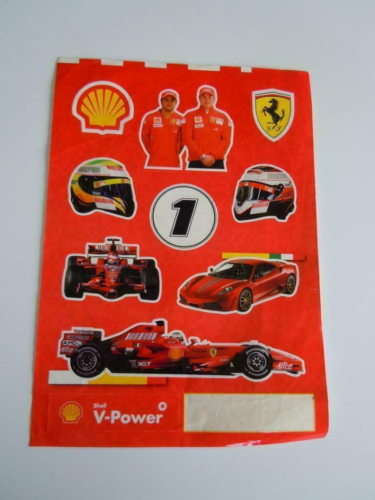 stickers Ferrari, Ophalen of Verzenden