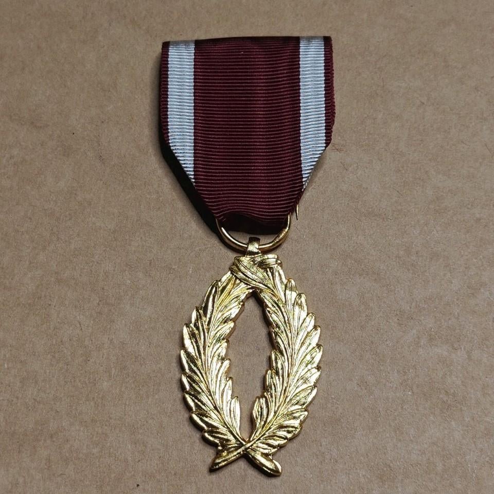 Belgische medaille van de kroonorde, gouden palm, Verzamelen, Ophalen of Verzenden, Embleem of Badge
