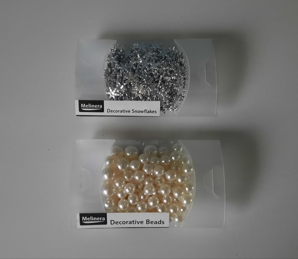 NOUVEAUX flocons de neige/perles, Enlèvement ou Envoi, Neuf
