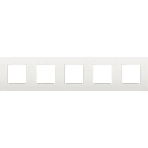 Niko 120-76005 afdekraam 5-voudig Intense white, Doe-het-zelf en Bouw, Ophalen of Verzenden, Nieuw