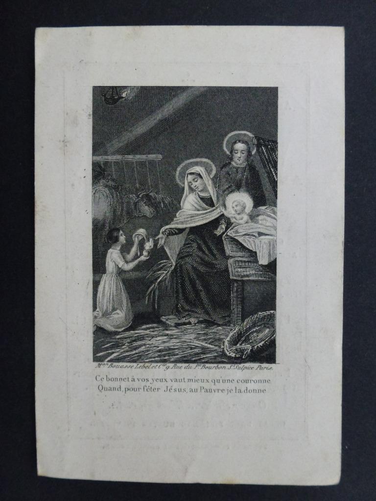 doodsprentje Vissers Anna  Casterlé 1803 + Casterlé 1852, Verzamelen, Bidprentjes en Rouwkaarten, Ophalen of Verzenden, Bidprentje