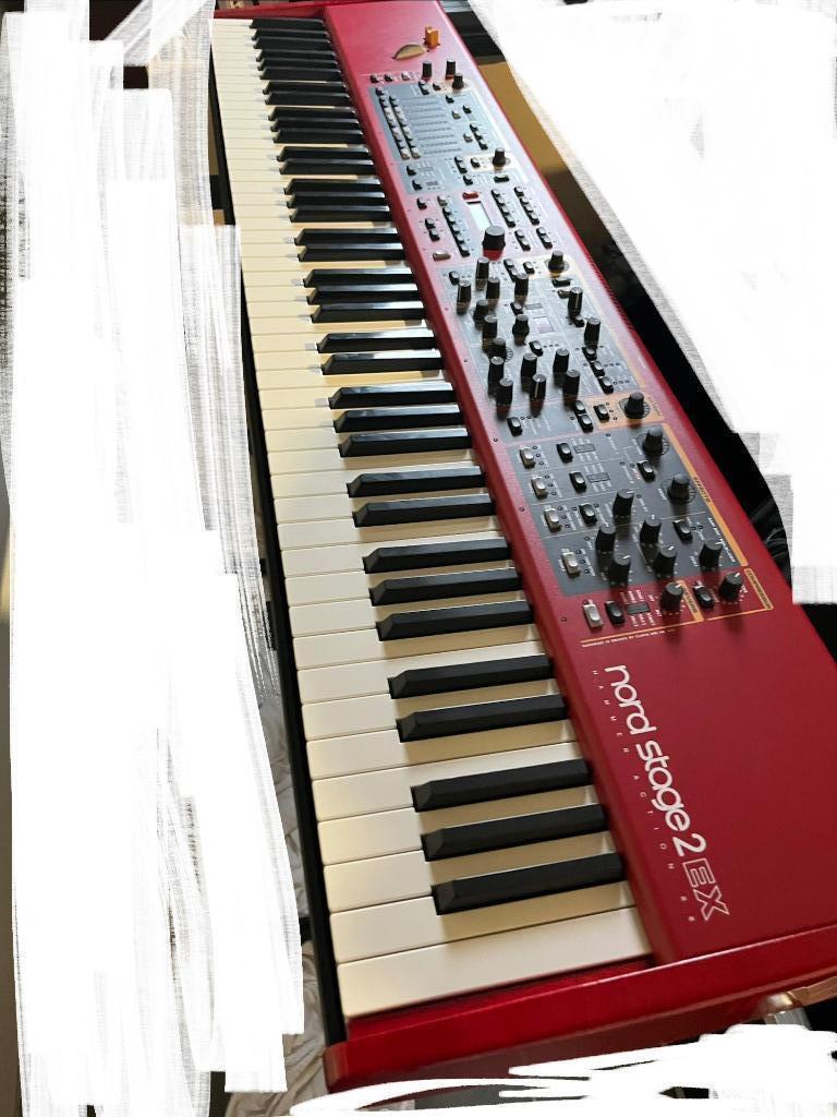NORD STAGE 2 EX 88 IN PERFECTE STAAT, Muziek en Instrumenten, 88 toetsen, Zo goed als nieuw, Midi-aansluiting, Ophalen
