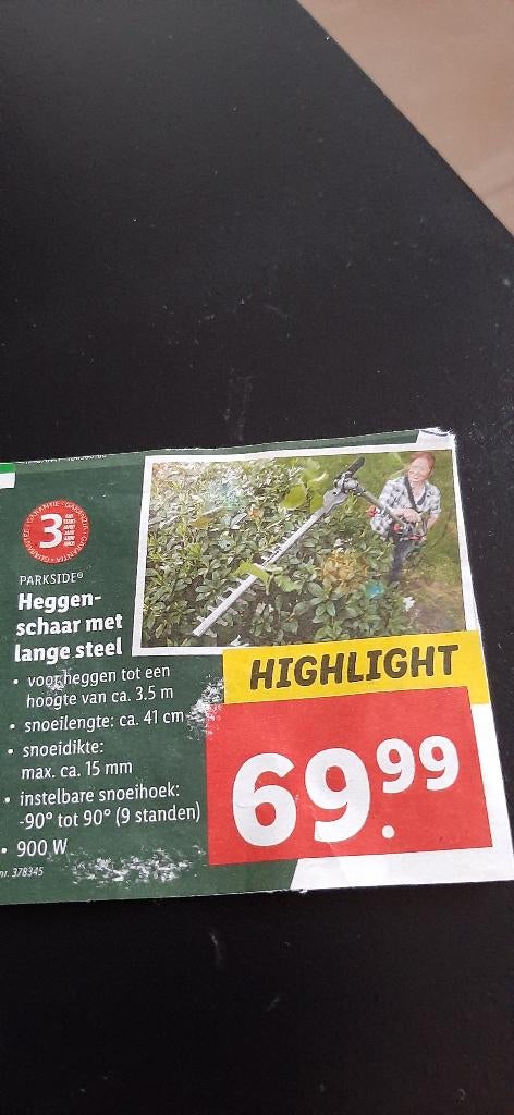 Heggenschaar, Tuin en Terras, Ophalen, Zo goed als nieuw, Elektrisch