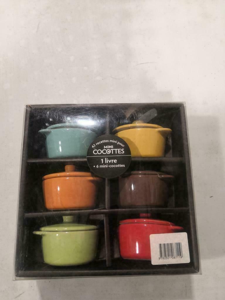 Mini cocottes, Maison & Meubles, Cuisine | Casseroles & Poêles, Enlèvement, Neuf, Autres matériaux, Autres types