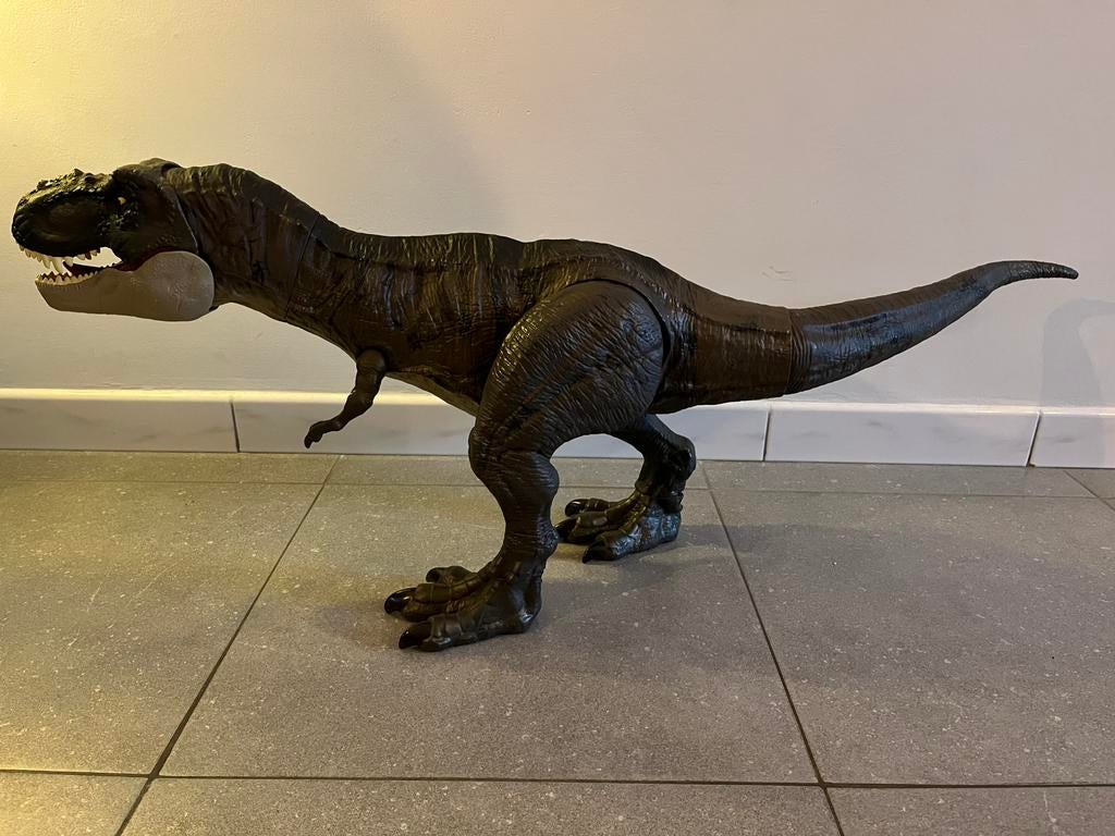 Supergrote Jurassic World T-Rex van 90 cm, Enlèvement, Comme neuf