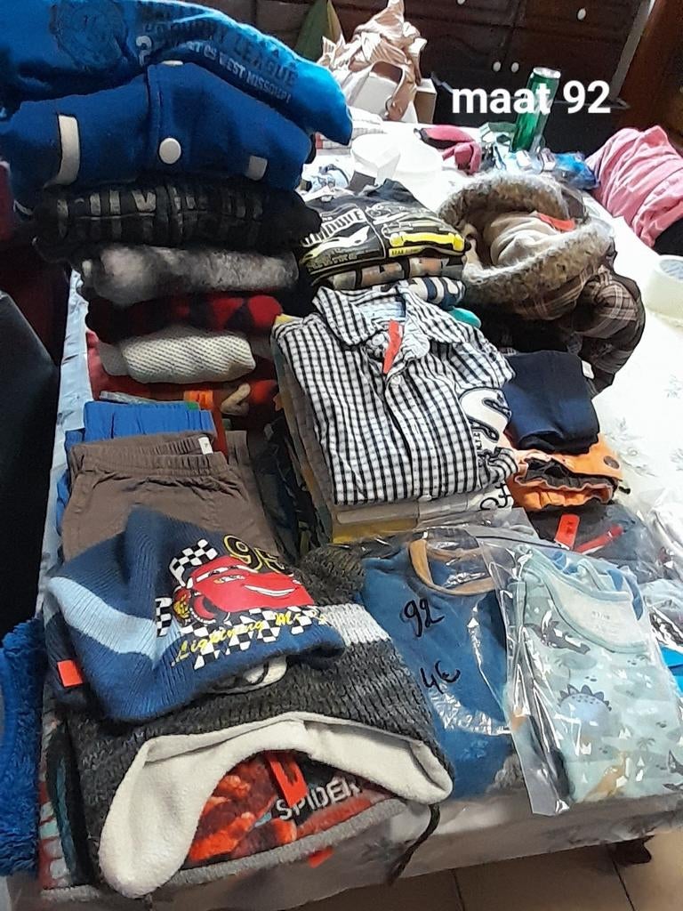 Jongens kleren 56 stuks pakket maat 92, Enfants & Bébés, Paquets de vêtements pour enfants, Comme neuf, Taille 92, Enlèvement ou Envoi