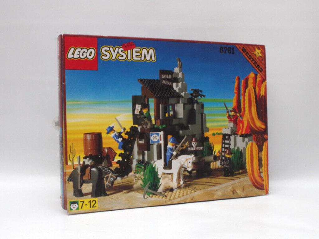 LEGO Western Cowboys 6761 Bandit's Secret Hide-Out MET DOOS, Enfants & Bébés, Jouets | Duplo & Lego, Comme neuf, Lego, Ensemble complet