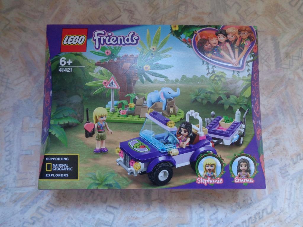 LEGO Friends Reddingsbasis Babyolifant in Jungle - 41421, Ophalen of Verzenden, Nieuw, Complete set, Lego