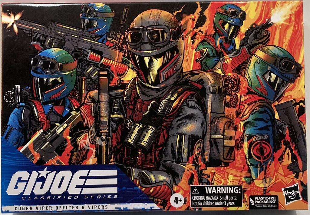 G.I. Joe 6" Classified Series Cobra Viper Officer & Vipers, Verzamelen, Verzenden, Nieuw