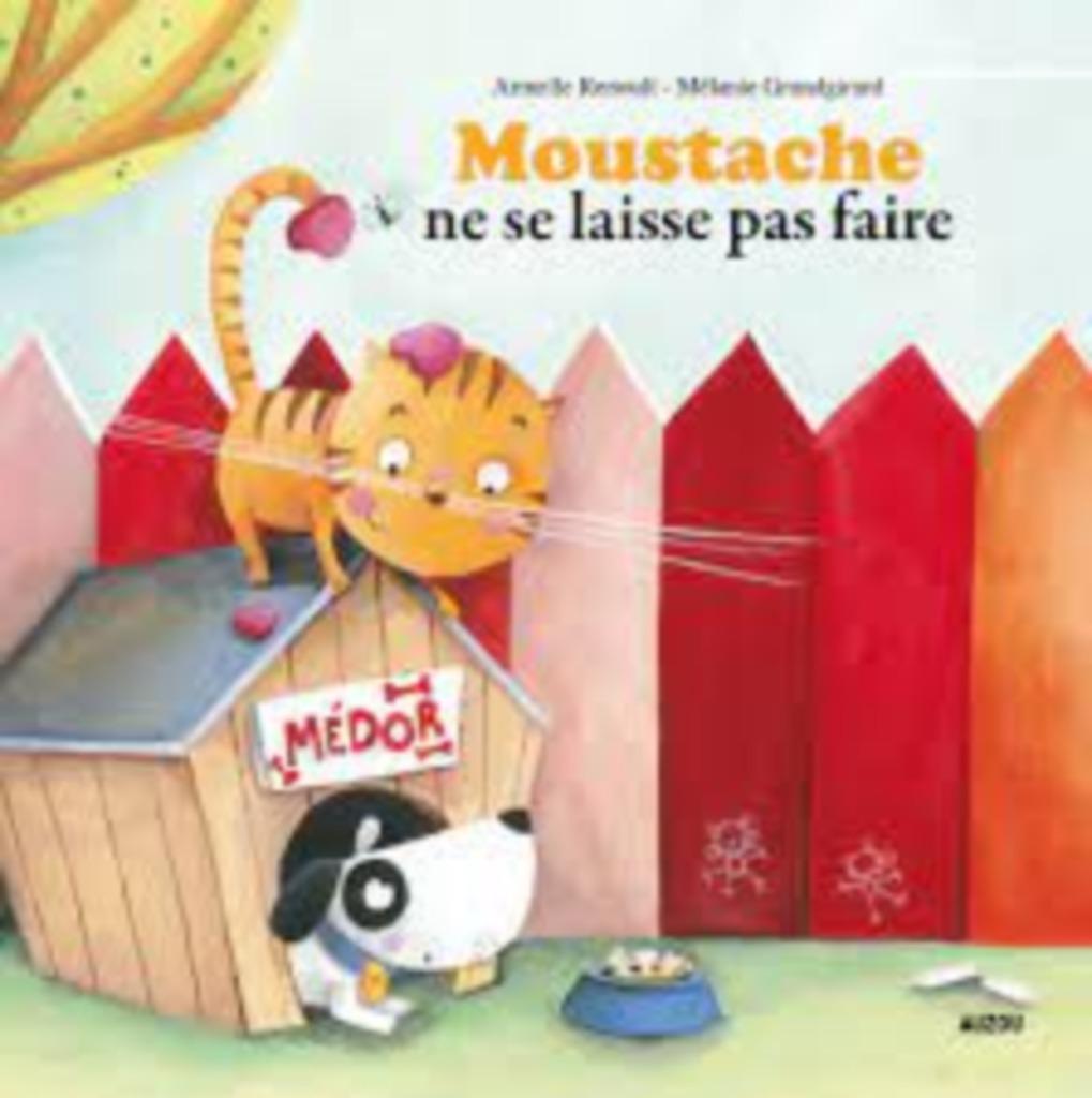 Lot 5 livres enfants moustache renoult bon état, Ophalen of Verzenden, Zo goed als nieuw