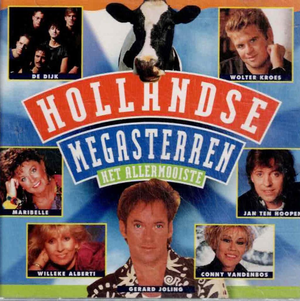 cd   -   Het Allermooiste Van Hollandse Megasterren, CD & DVD, CD | Autres CD, Enlèvement ou Envoi