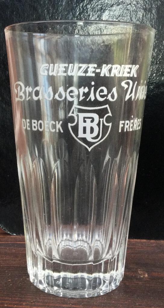 Bier Brasseries Unies De Boeck freres Wolvertem gueuze, Ophalen of Verzenden, Zo goed als nieuw