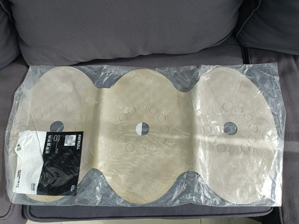 Patrull, anti slip mat voor bad, douch, Ikea badmat, Ophalen, Nieuw, Grijs, Badmat